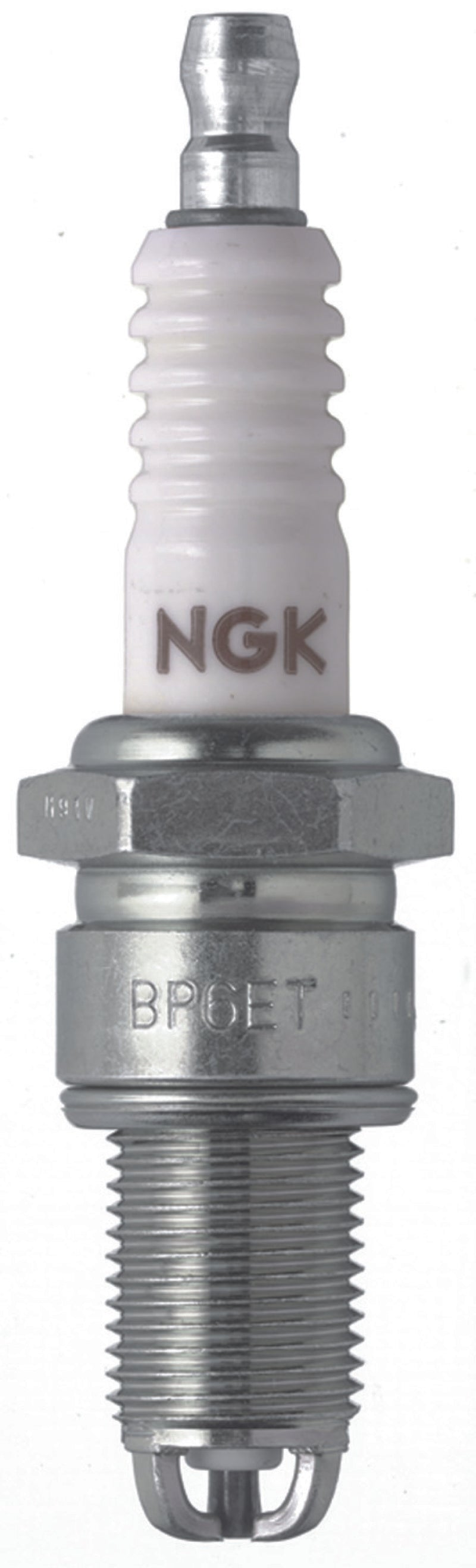 NGK Standard Spark Plug Box of 4 (BP6ET) Spark Plugs NGK