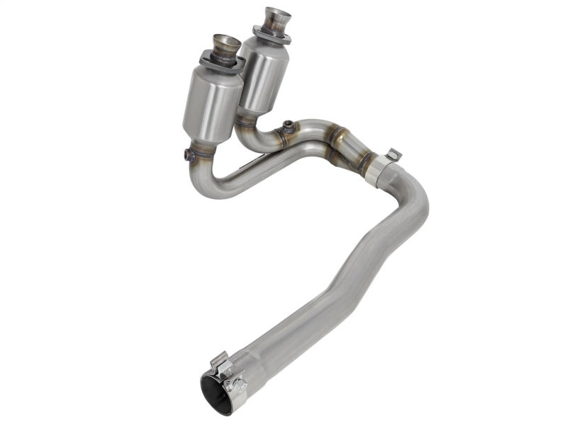 aFe Power Direct Fit Catalytic Converter Replacements Front 04-06 Jeep Wrangler (TJ/LJ) I6-4.0L Catalytic Converter Direct Fit aFe