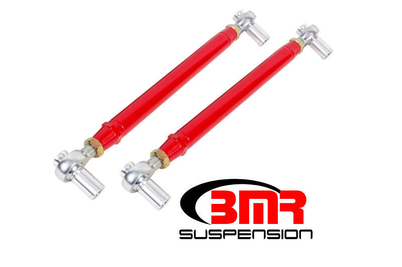 BMR 99-04 Mustang Chrome Moly Lower Control Arms w/ Double Adj. Rod Ends - Red Control Arms BMR Suspension