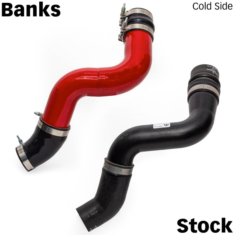 Banks Power 19-21 Ram 2500/3500 6.7L Cummins Boost Tube Upgrade Kit - Red Intercooler Ducting Banks Power