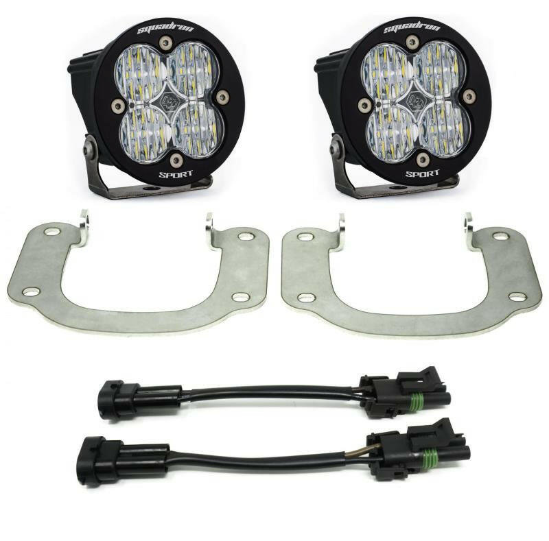 Baja Designs 17-18 Nissan Titan Sport Fog Pocket Kit Fog Lights Baja Designs