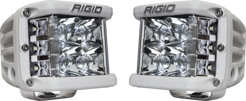 Rigid Industries D-SS - Spot - Set of 2 - White Housing Light Bars & Cubes Rigid Industries