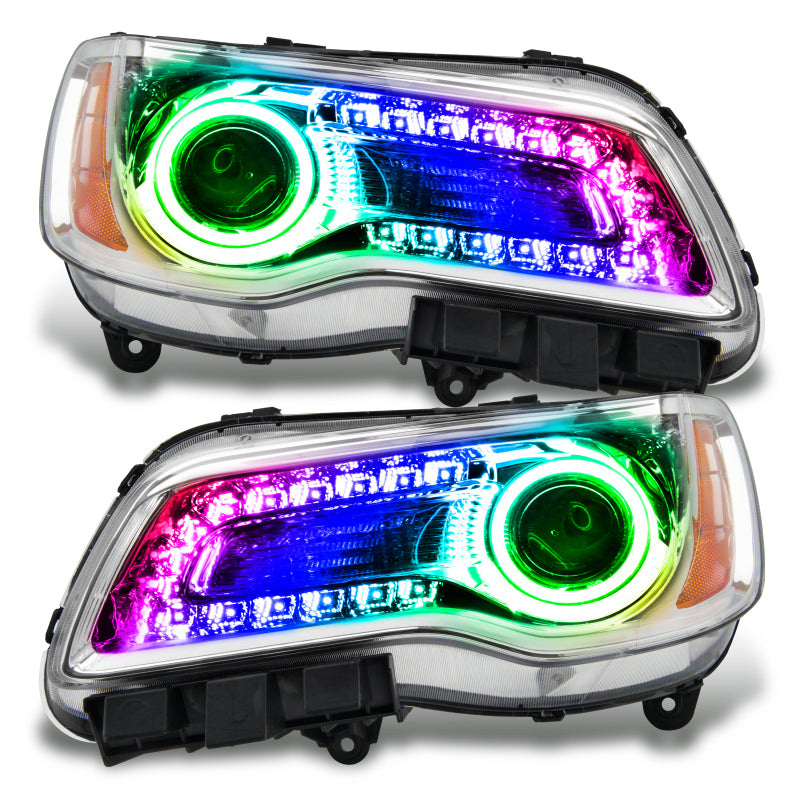 Oracle 11-14 Chrysler 300C SMD HL - Chrome - NON HID - DRL - w/ 2.0 Controller Headlights ORACLE Lighting