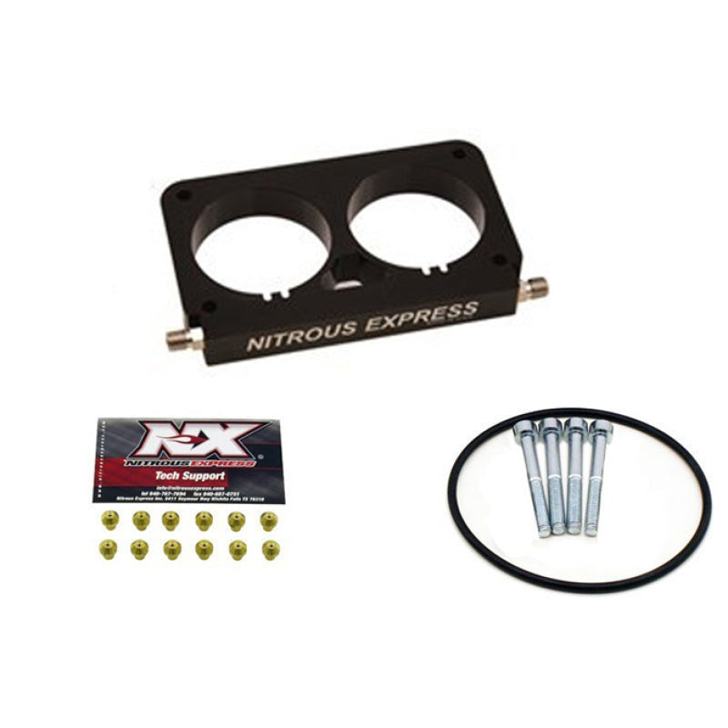 Nitrous Express 96-04 Ford Mustang Cobra/Mach 1 4 Valve (Stock TB) EFI Nitrous Plate Conversion Nitrous Plates Nitrous Express