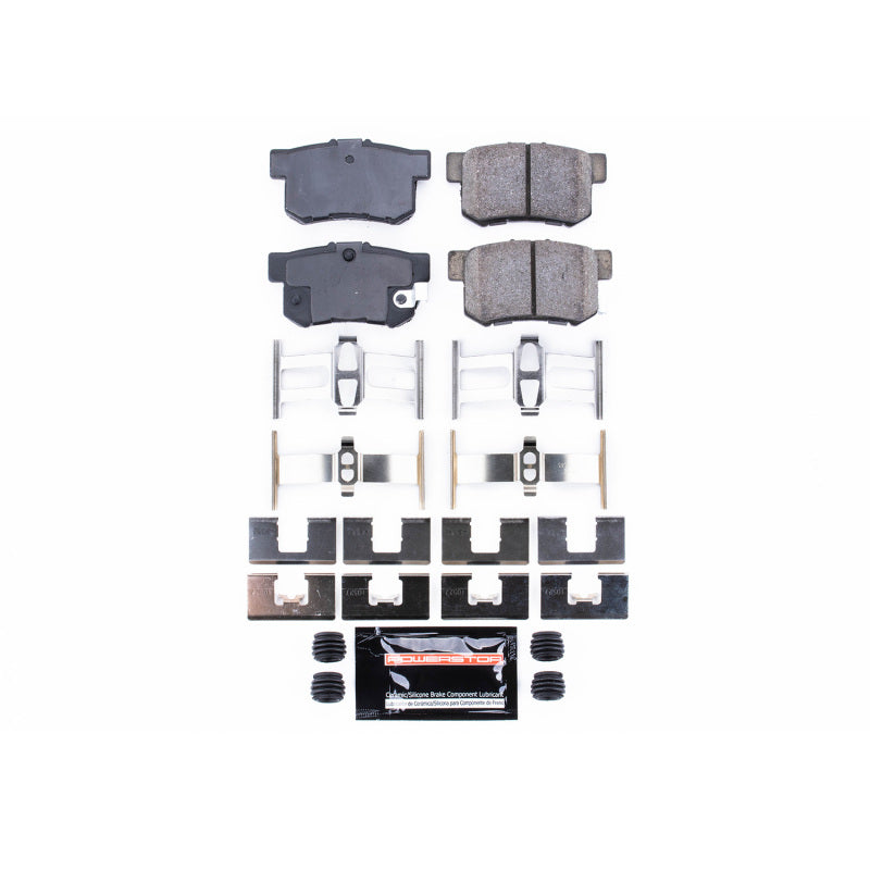 Power Stop 97-99 Acura CL Rear Z23 Evolution Sport Brake Pads w/Hardware Brake Pads - Performance PowerStop