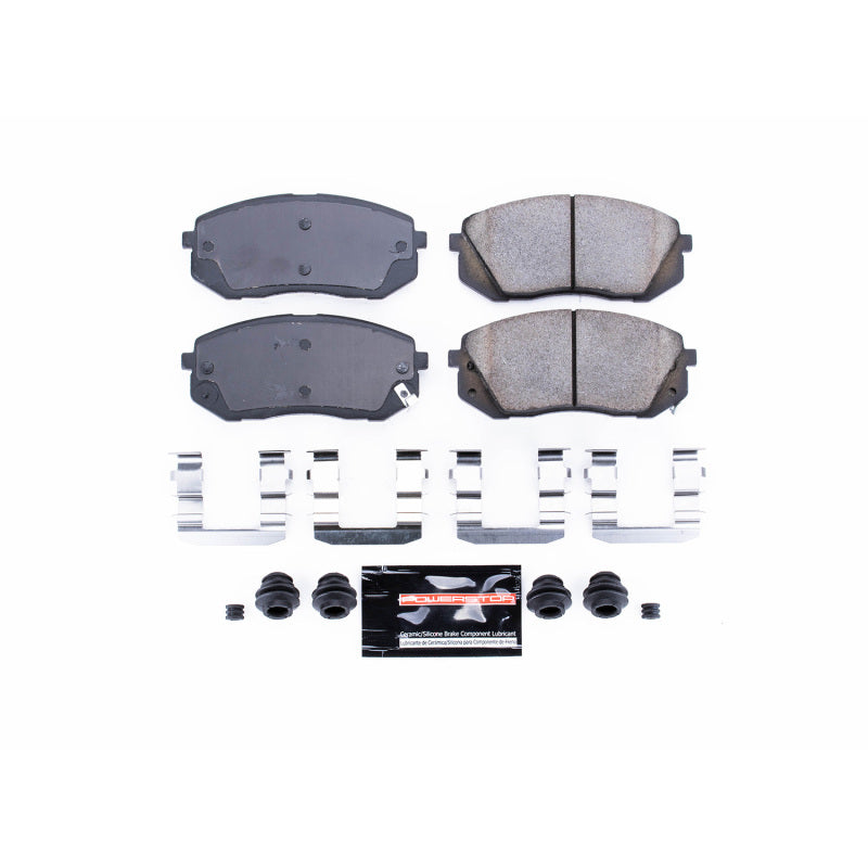 Power Stop 15-16 Hyundai Sonata Front Z23 Evolution Sport Brake Pads w/Hardware Brake Pads - Performance PowerStop