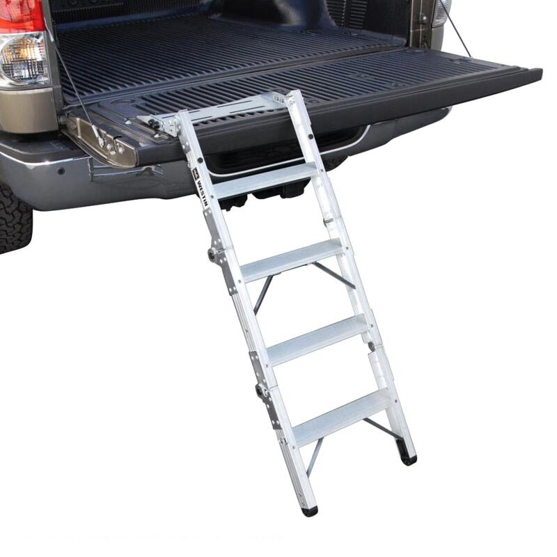 Westin Truck-Pal Tailgate Ladder - Aluminum Truck Steps Westin
