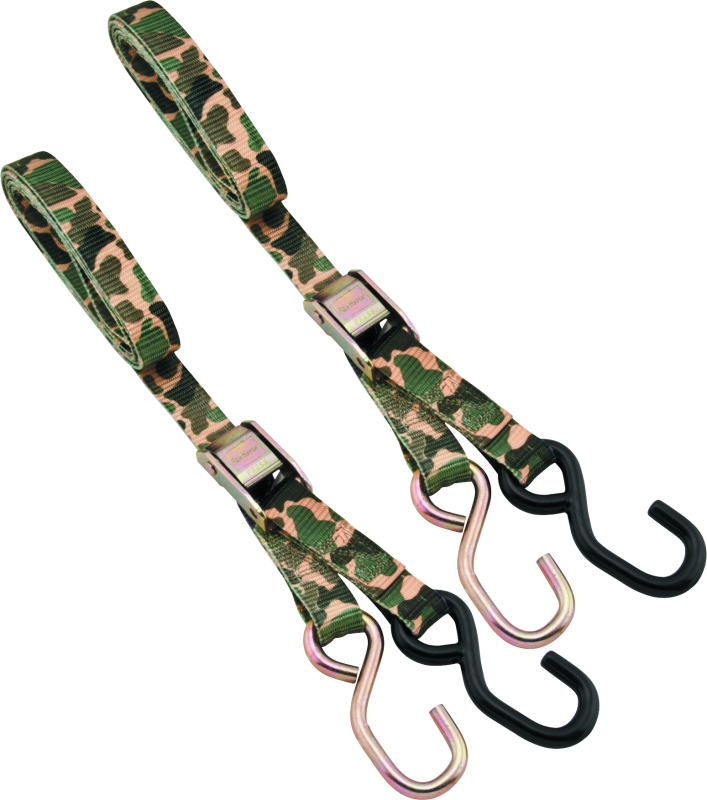 BikeMaster Tiedown 1in - Camouflage Cargo Tie-Downs BikeMaster