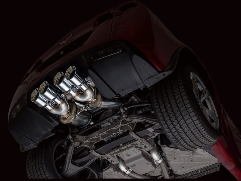 AWE Tuning 09-13 Chevrolet Corvette 6.2L Touring Edition Axle-Back Exhaust w/ Chrome Silver Tips Axle Back AWE Tuning