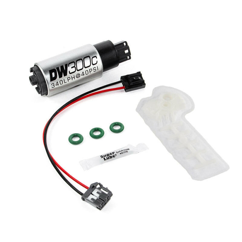DeatschWerks 340lph DW300C Compact Fuel Pump w/ 12+ Scion FR-S/BRZ / 15 WRX Set Up Kit Fuel Pumps DeatschWerks