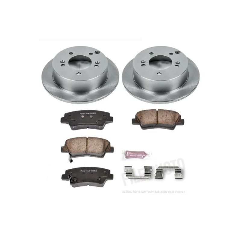 Power Stop 08-10 Hyundai Sonata Rear Autospecialty Brake Kit Brake Kits - OE PowerStop