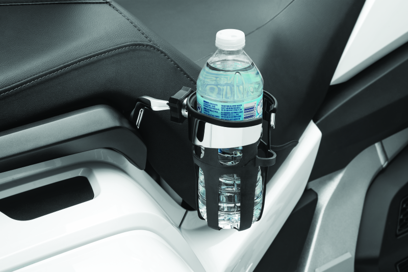 Kuryakyn Reflex Drink Holder 18 and Up GL1800 Passenger Mount Chrome Cup Holders Kuryakyn