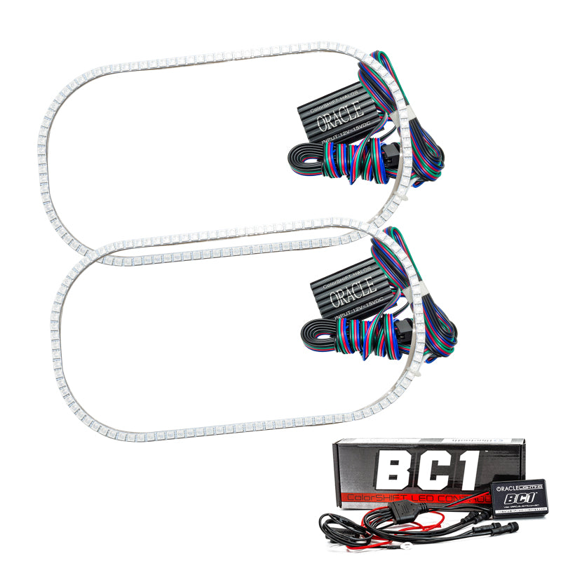 Oracle Ford F250 99-04 Halo Kit - ColorSHIFT w/ BC1 Controller Headlights ORACLE Lighting