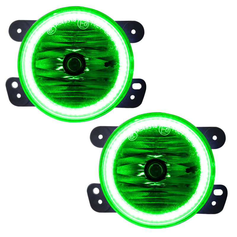 Oracle Lighting 11-13 Jeep Grand Cherokee Pre-Assembled LED Halo Fog Lights -Green Fog Lights ORACLE Lighting