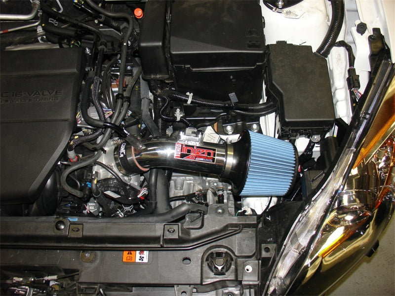 Injen 10-12 Mazda 3 2.5L-4cyl Polished Cold Air Intake w/ Silicone Intake Hose Cold Air Intakes Injen
