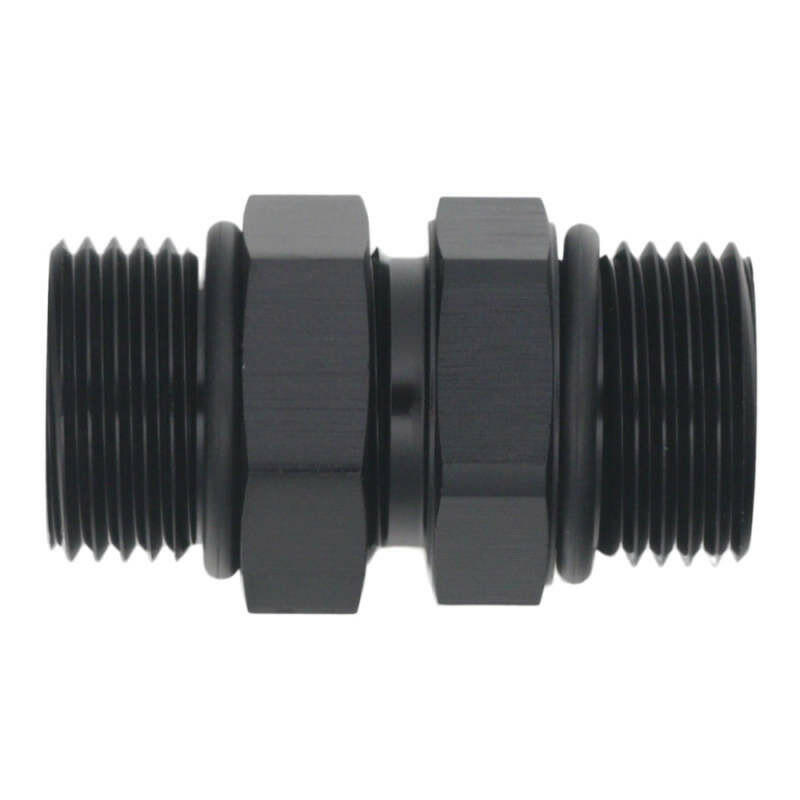 DeatschWerks 10AN ORB Male to 10AN ORB Male Swivel Adapter - Anodized Matte Black Fittings DeatschWerks
