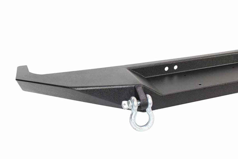 Fishbone Offroad Cherokee XJ Front Winch Bumper W/O Grille Guard Bullhead Steel - Blk Txtrd Pwdrcoat Bumpers - Steel Fishbone Offroad