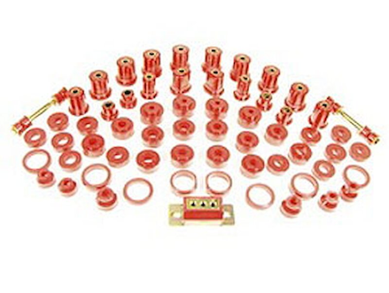 Prothane 68-72 Chevy Chevelle Total Kit - Red Bushings - Full Vehicle Kits Prothane