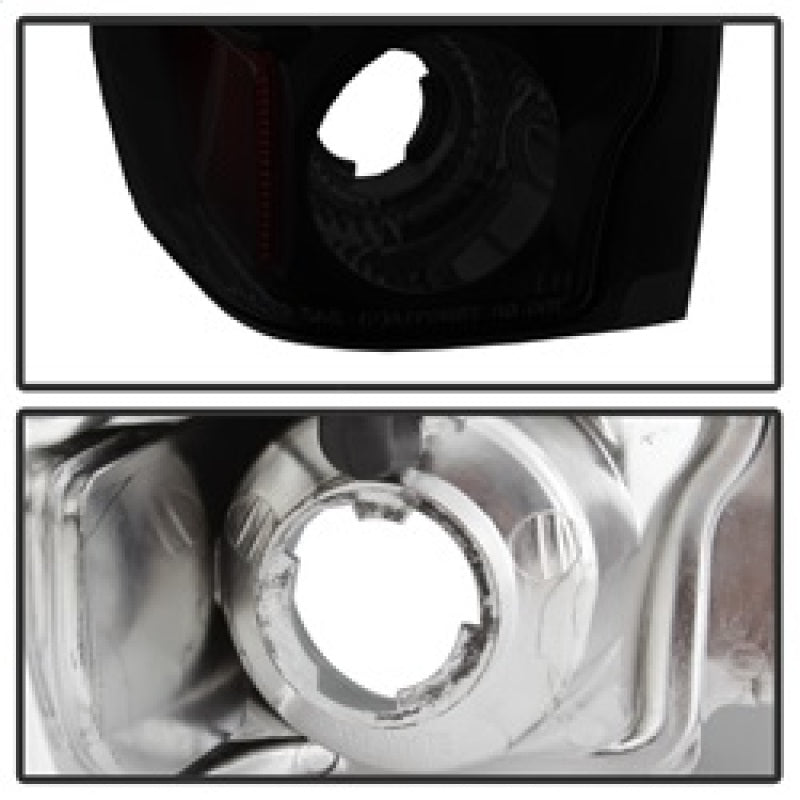 Spyder Ford F150 87-96/Ford Bronco 88-96 Euro Style Tail Lights Black Smoke ALT-YD-FF15089-BSM Tail Lights SPYDER