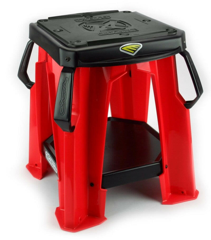 Cycra Moto Stand Unassembled - Red Bike Stands Cycra