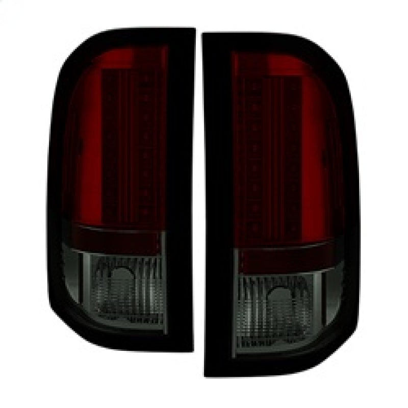 Spyder Chevy Silverado 07-13 LED Tail Lights Red Smoke ALT-YD-CS07-LED-RS Tail Lights SPYDER