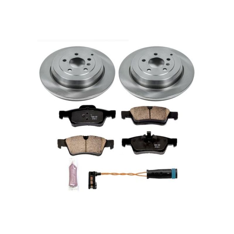 Power Stop 10-11 Mercedes-Benz ML450 Rear Autospecialty Brake Kit Brake Kits - OE PowerStop