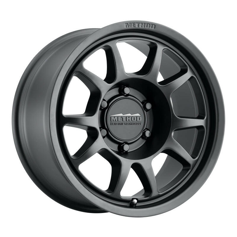 Method MR702 17x7.5 +50mm Offset 6x130 84.1mm CB Matte Black Wheel Wheels - Cast Method Wheels
