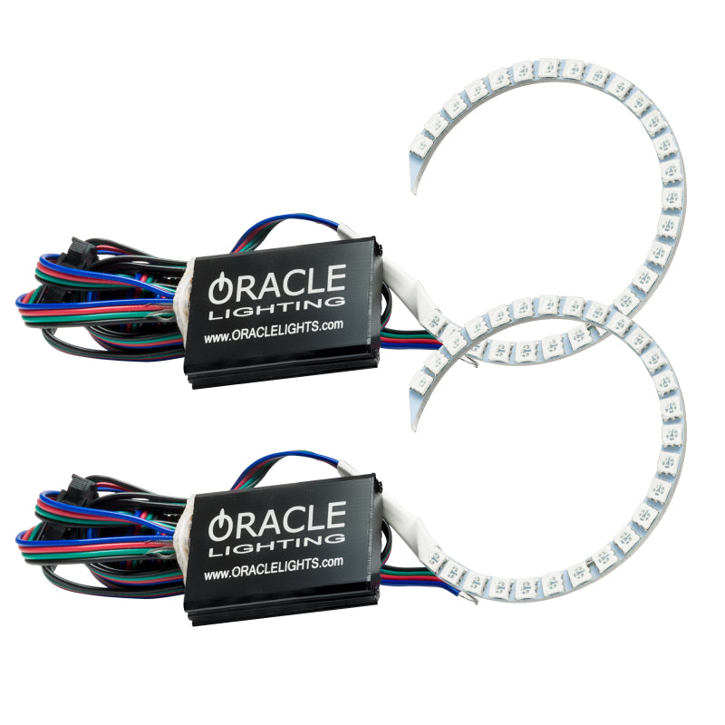 Oracle 18-21 Ford Mustang LED Headlight Halo Kit - ColorSHIFT w/o Controller Headlights ORACLE Lighting