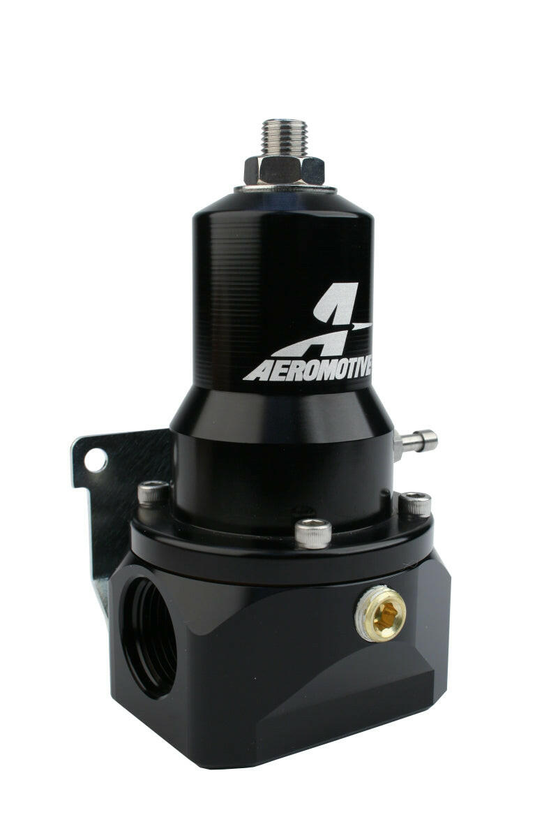 Aeromotive Regulator - 30-120 PSI - .500 Valve - 2x AN-10 Inlets / AN-10 Bypass Fuel Pressure Regulators Aeromotive