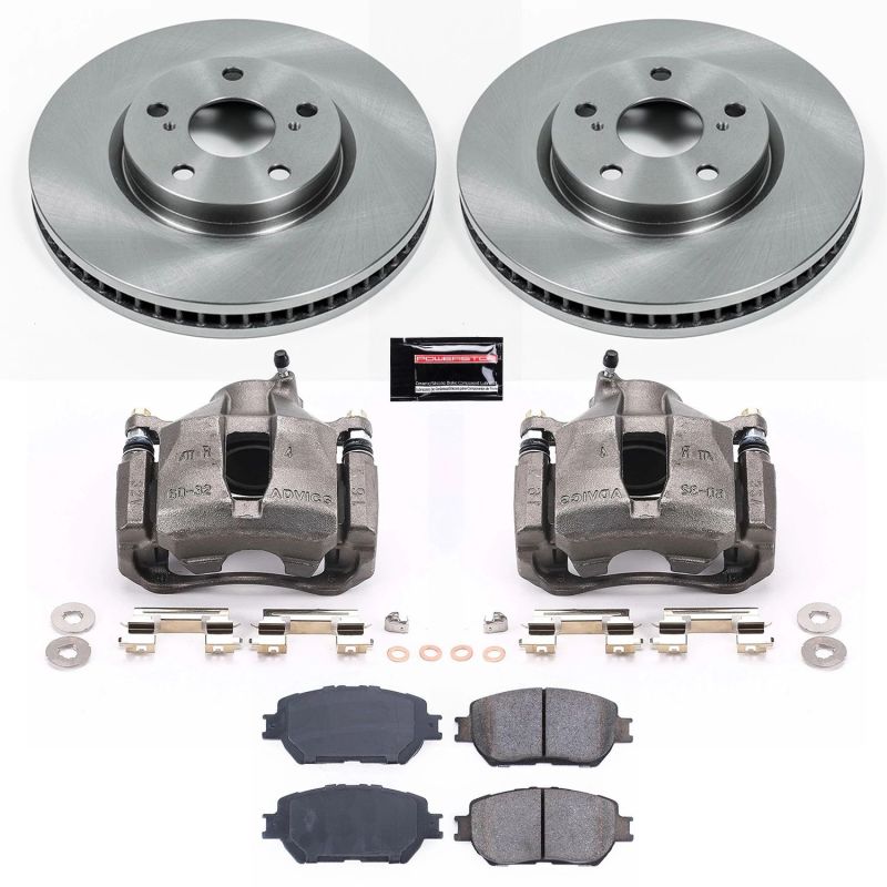 Power Stop 2006 Lexus GS300 Front Autospecialty Brake Kit w/Calipers Brake Kits - OE PowerStop