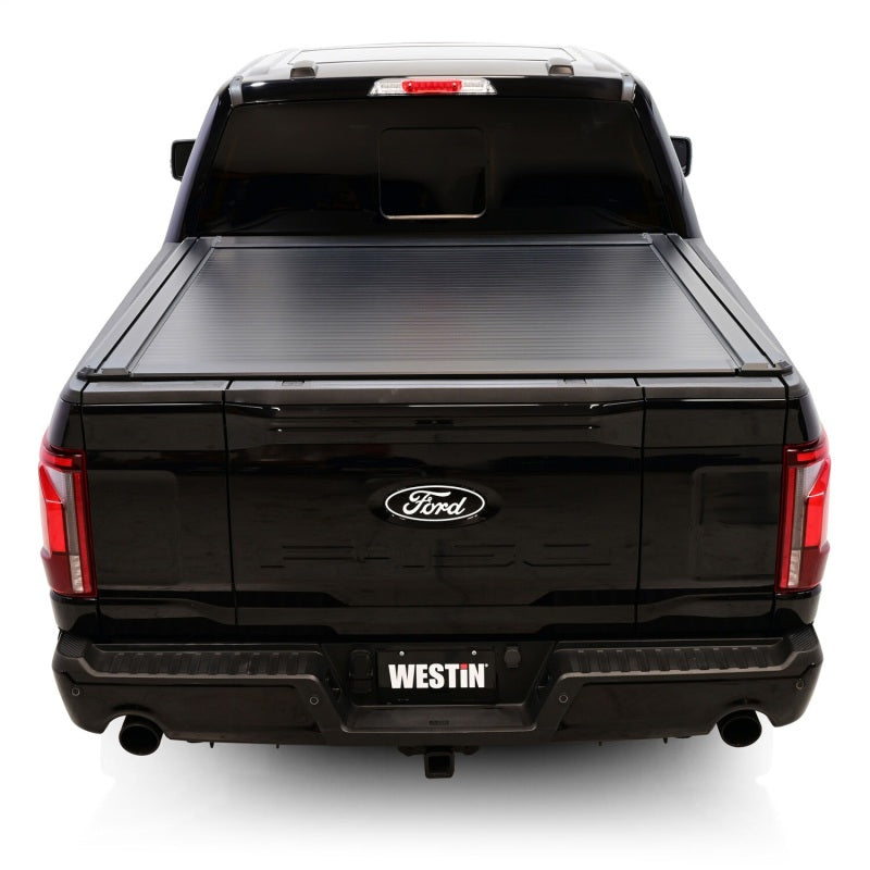 Westin 15-25 Ford F-150 (Incl. 22-25 Lightning) 5.5ft Bed Electric Retractable Tonneau Cover - Black Tonneau Covers - Retractable Westin
