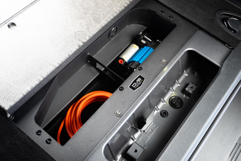 DV8 Offroad 21-23 Ford Bronco (Exc. Bronco Raptor) Air Compressor Mount & Storage Box Air Compressors DV8 Offroad