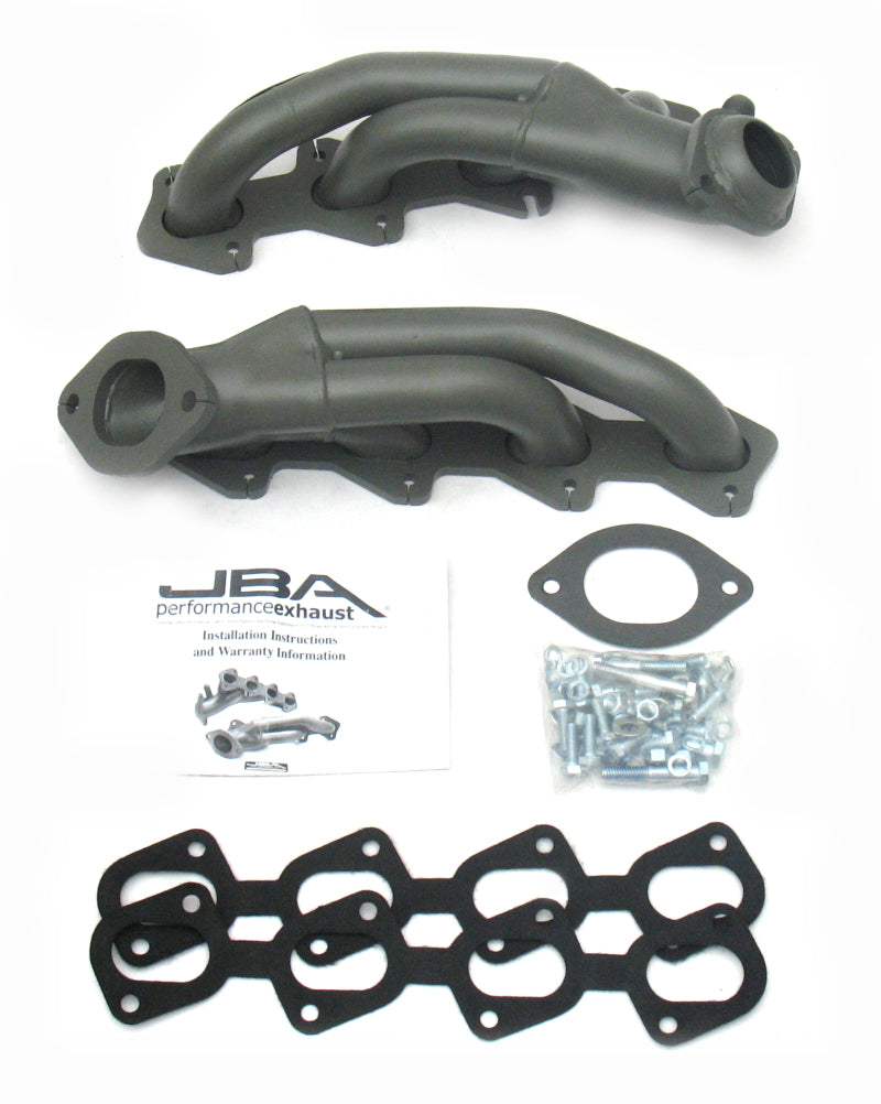 JBA 99-04 Ford Mustang 4.6L 4V 1-5/8in Primary Ti Ctd Cat4Ward Header Headers & Manifolds JBA