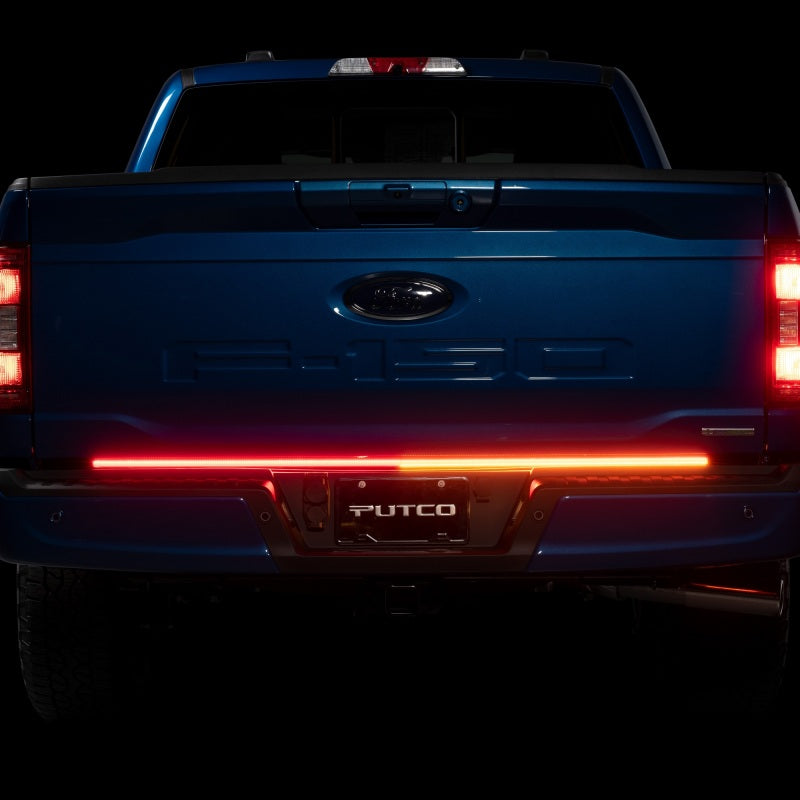 Putco 21-23 Ford F150 (Only w/OE LED Taillights & OBS) 60in Blade Tailgate Light Bar Red/Amber/White Light Tailgate Bar Putco