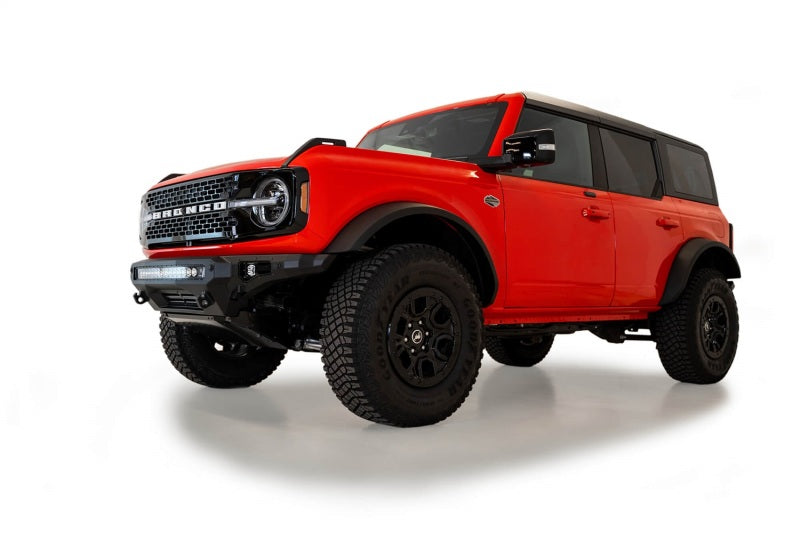 Addictive Desert Designs 2021+ Ford Bronco Stealth Fighter Front Bumper w/ Winch Mount Bumpers - Steel Addictive Desert Designs