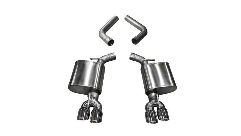 Corsa 15-23 Dodge Challenger 6.4L/17-19 Challenger 5.7 Polished Sport Axle-Back Exhaust w/3.5in Tips Axle Back CORSA Performance