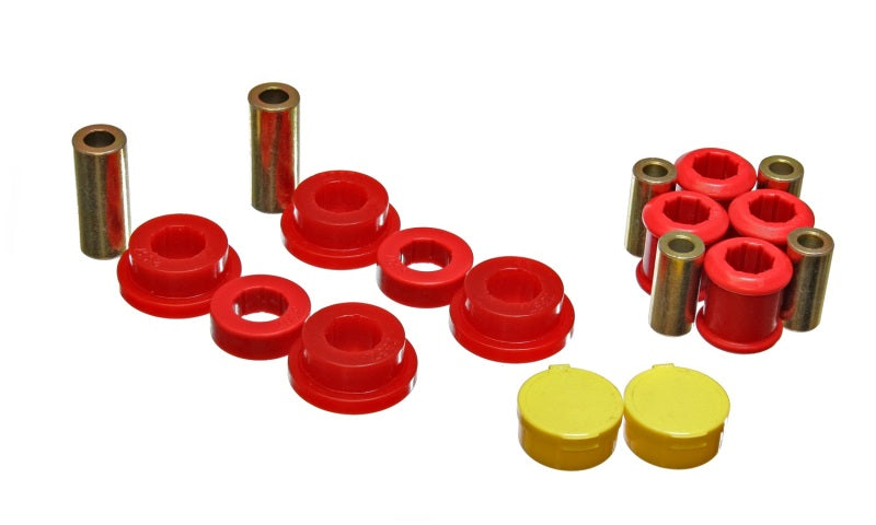 Energy Suspension 95-99 Mitsubishi Eclipse FWD/AWD Red Front Control Arm Bushing Set Bushing Kits Energy Suspension