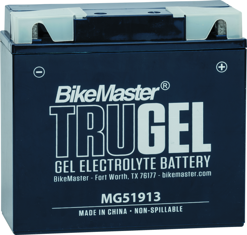 BikeMaster TruGel Battery - MG51913 Batteries BikeMaster