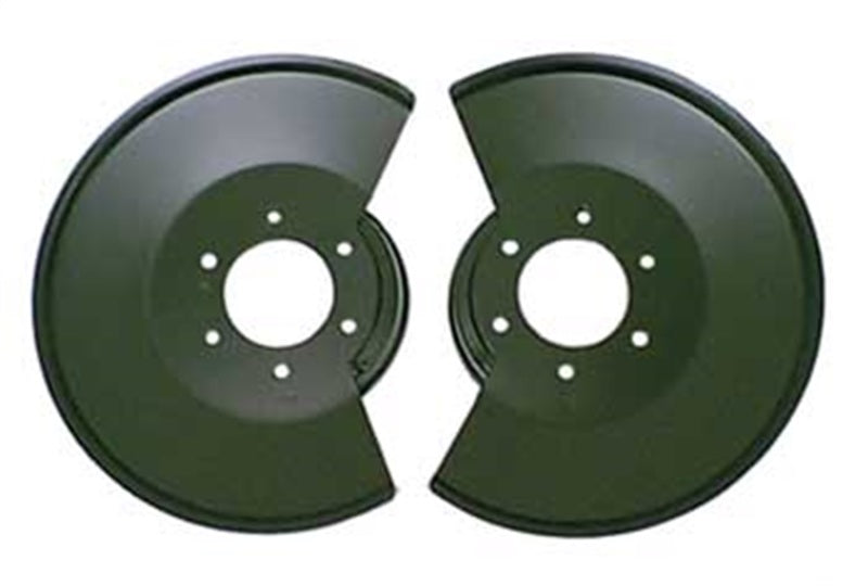 Omix Disc Brake Dust Shields 78-86 Jeep CJ Models Brake Hardware OMIX