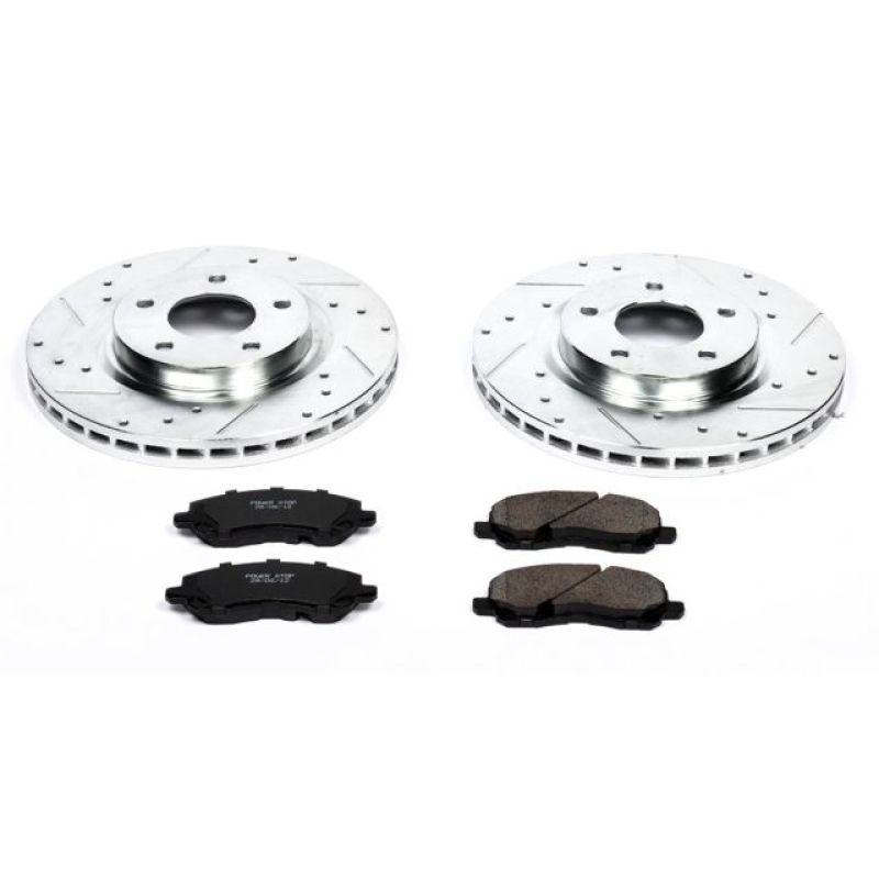 Power Stop 11-14 Chrysler 200 Front Z23 Evolution Sport Brake Kit Brake Kits - Performance D&S PowerStop