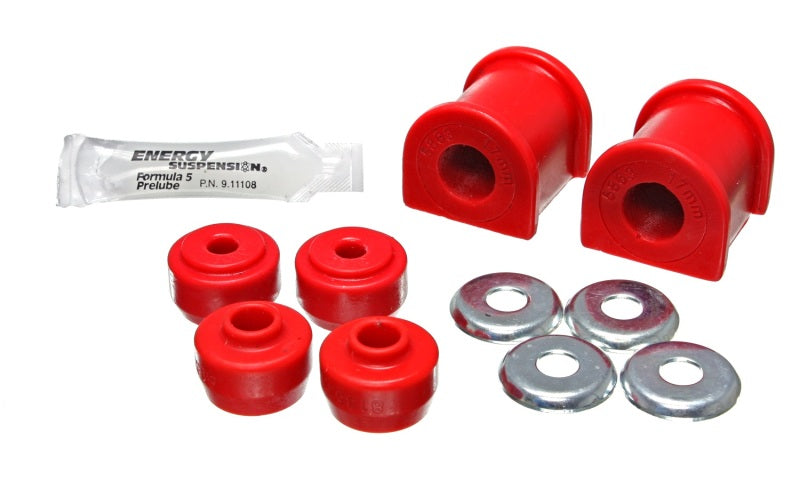 Energy Suspension 03-08 Lexus / 03-08 Toyota 4Runner Red 17mm Rear Sway Bar Bushing Kit Bushing Kits Energy Suspension
