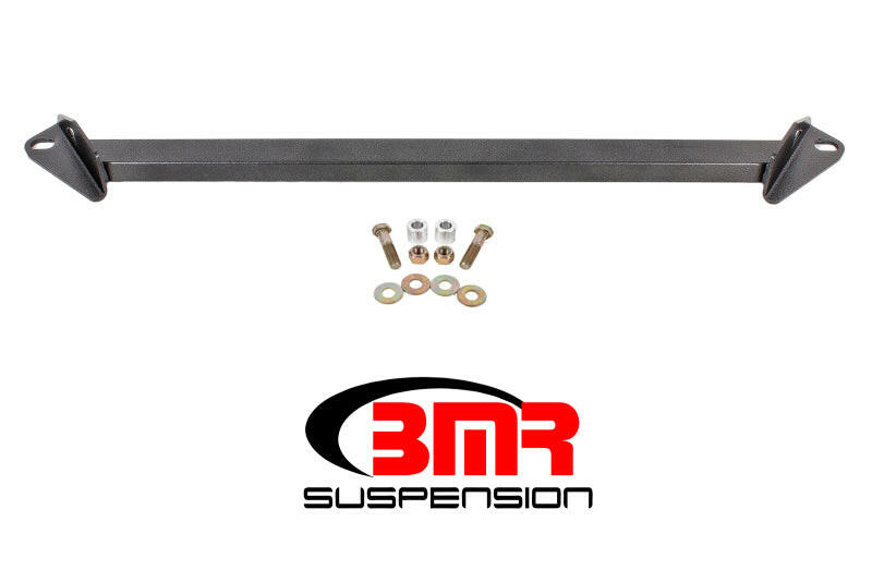 BMR 15-17 S550 Mustang Front 2-Point Subframe Chassis Brace - Black Hammertone Chassis Bracing BMR Suspension