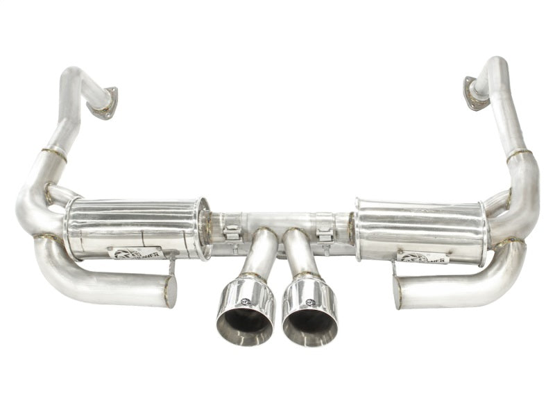 aFe ELITE 05-12 Porsche Boxster S (987.1-987.2) H6 3.4L 304SS Dual Cat-Back w/Dual Polished Tip Exht Catback aFe