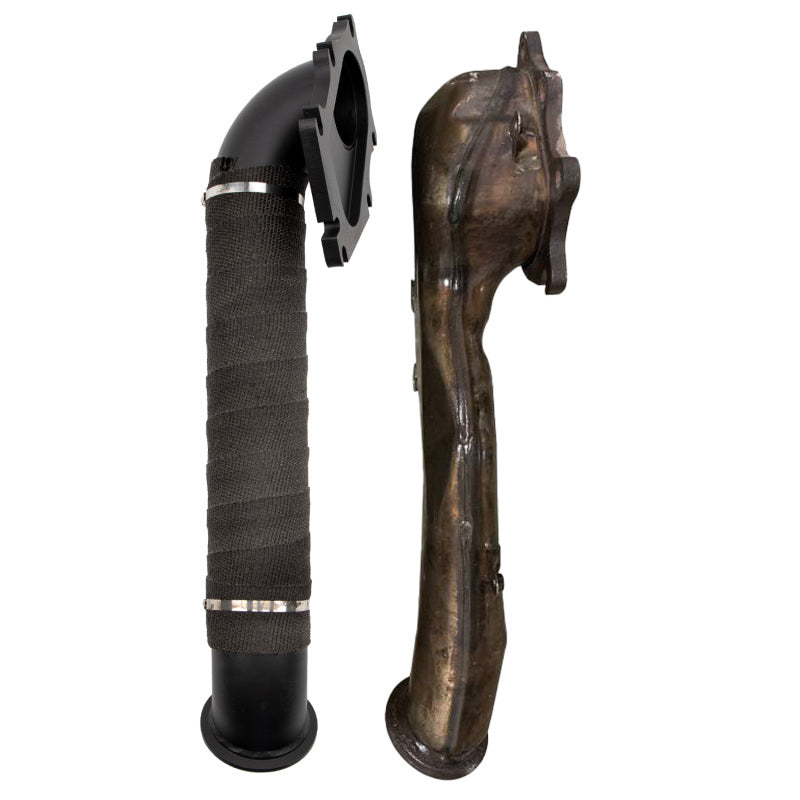 Wehrli 01-04 Chevrolet 6.6L LB7 Duramax 3in Down Pipe Downpipes Wehrli