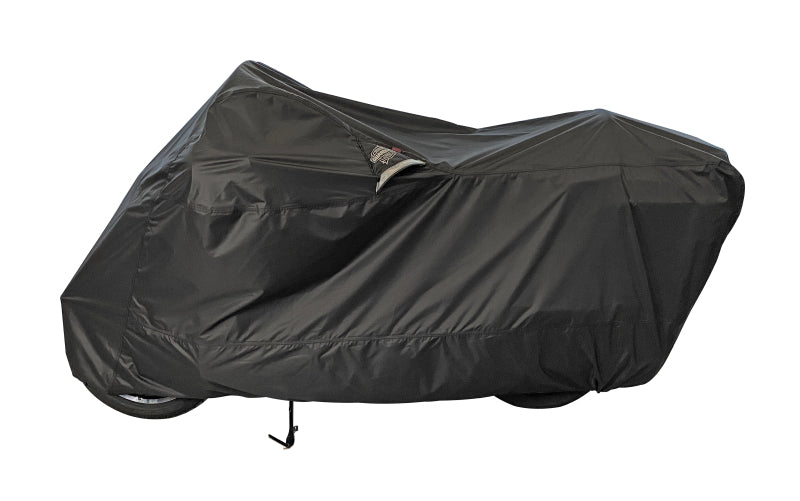 Dowco Touring WeatherAll Plus Ratchet Motorcycle Cover Black - 2XL Bike Covers Dowco