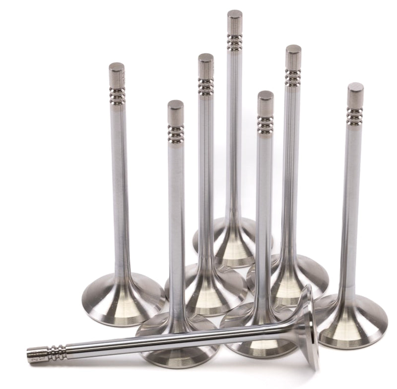 GSC P-D Ford Mustang 5.0L Coyote Gen 1/2 31.75mm Head (STD) Chrome Polished Exhaust Valve - Set of 8 Valves GSC Power Division