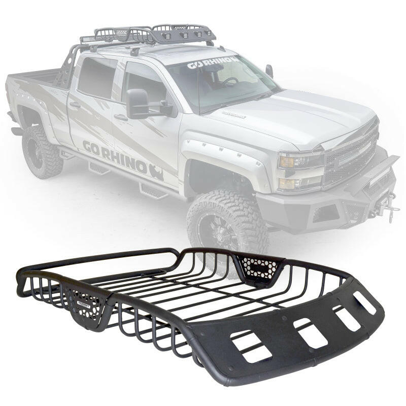 Go Rhino SR40 LR4 - Medium Roof Baskets Go Rhino