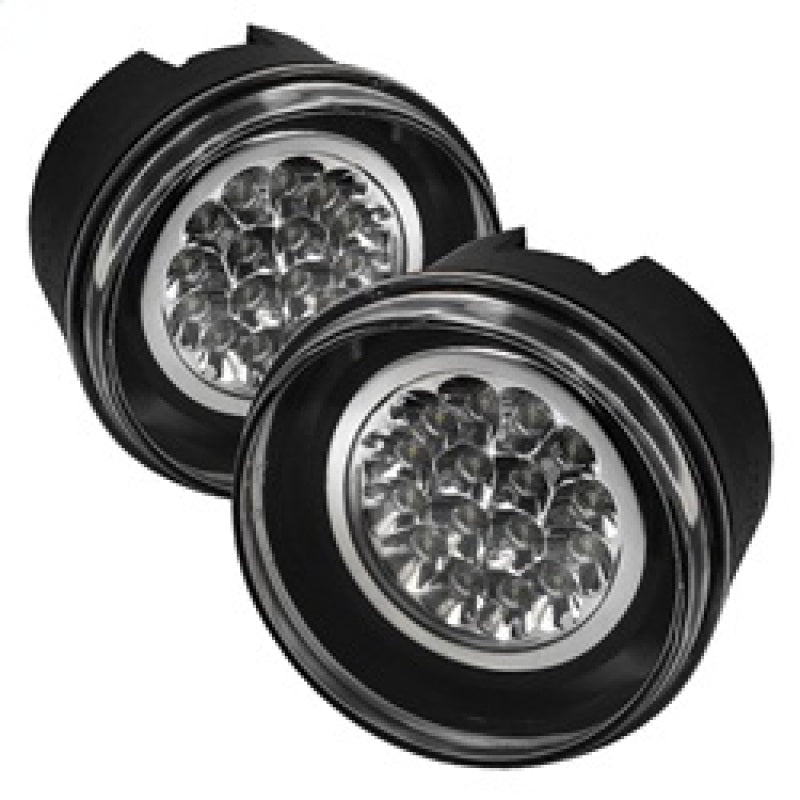 Spyder Jeep Grand Cherokee 05-09/Commander 06-08 LED Fog Lights w/Switch Clear FL-LED-JGC05-C Fog Lights SPYDER