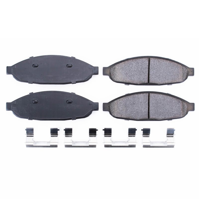 Power Stop 04-08 Chrysler Pacifica Front Z17 Evolution Ceramic Brake Pads w/Hardware Brake Pads - OE PowerStop
