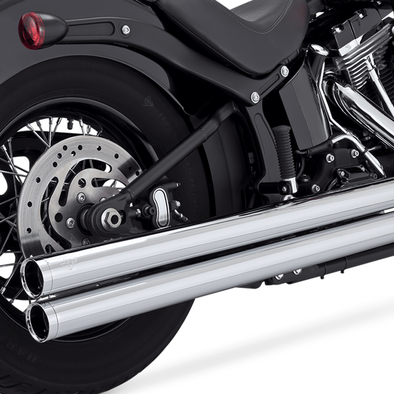 Vance & Hines HD Softail 12-17 Big Shots Long Chrome PCX Full System Exhaust Powersports Exhausts Vance and Hines
